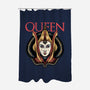 The Galactic Queen-None-Polyester-Shower Curtain-glitchygorilla