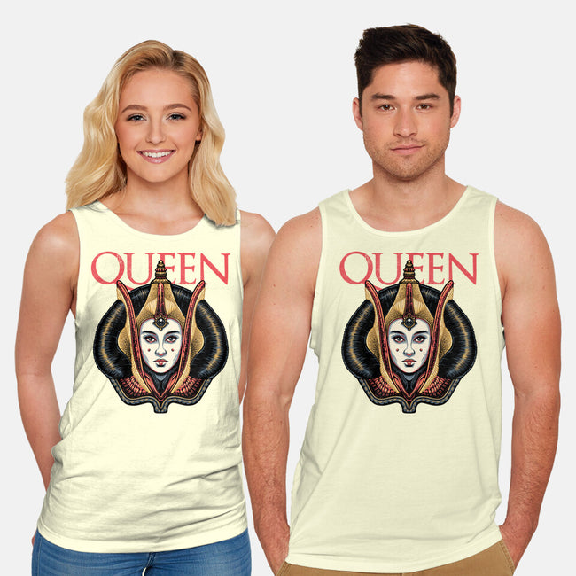 The Galactic Queen-Unisex-Basic-Tank-glitchygorilla