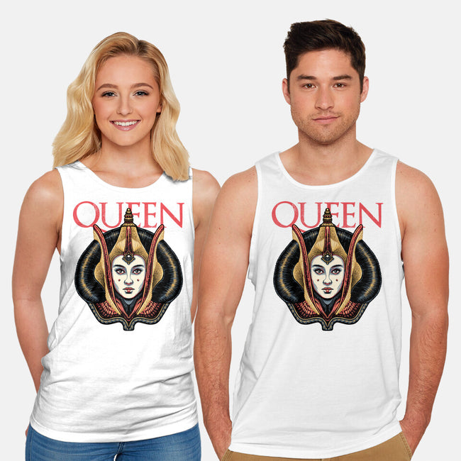 The Galactic Queen-Unisex-Basic-Tank-glitchygorilla