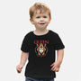 The Galactic Queen-Baby-Basic-Tee-glitchygorilla