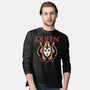 The Galactic Queen-Mens-Long Sleeved-Tee-glitchygorilla