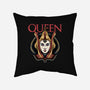 The Galactic Queen-None-Removable Cover w Insert-Throw Pillow-glitchygorilla