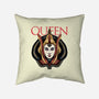 The Galactic Queen-None-Removable Cover w Insert-Throw Pillow-glitchygorilla