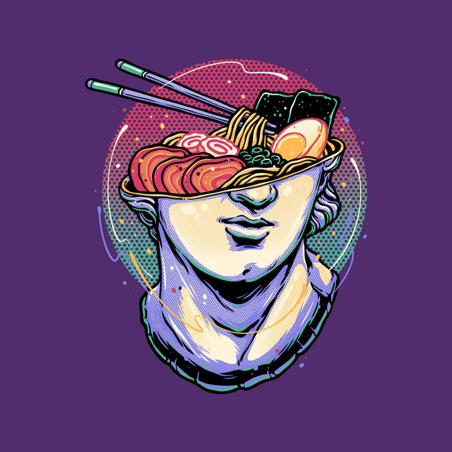 Ramen On My Mind-Womens-Fitted-Tee-glitchygorilla