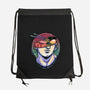 Ramen On My Mind-None-Drawstring-Bag-glitchygorilla