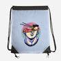 Ramen On My Mind-None-Drawstring-Bag-glitchygorilla