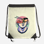 Ramen On My Mind-None-Drawstring-Bag-glitchygorilla