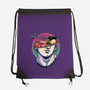 Ramen On My Mind-None-Drawstring-Bag-glitchygorilla