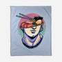 Ramen On My Mind-None-Fleece-Blanket-glitchygorilla