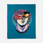 Ramen On My Mind-None-Fleece-Blanket-glitchygorilla