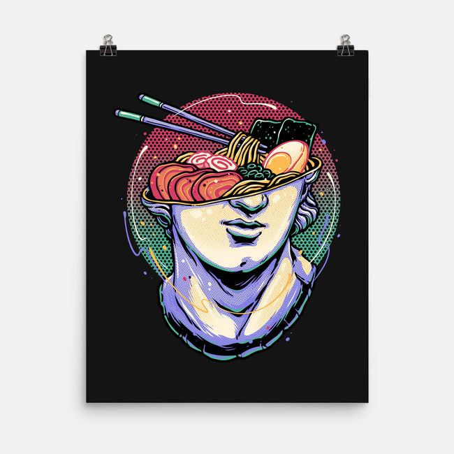 Ramen On My Mind-None-Matte-Poster-glitchygorilla