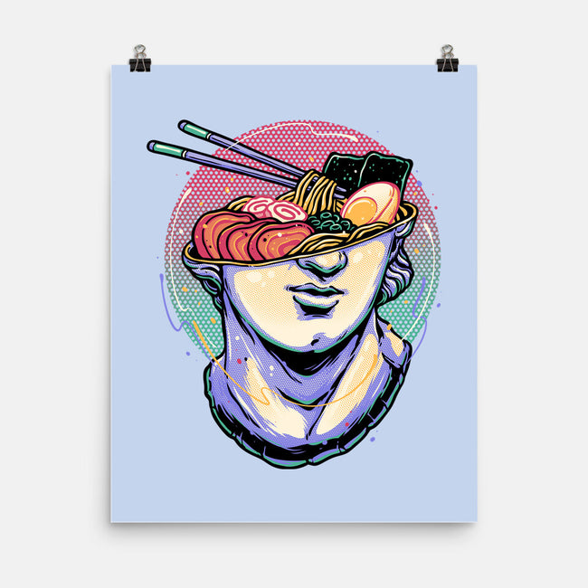 Ramen On My Mind-None-Matte-Poster-glitchygorilla