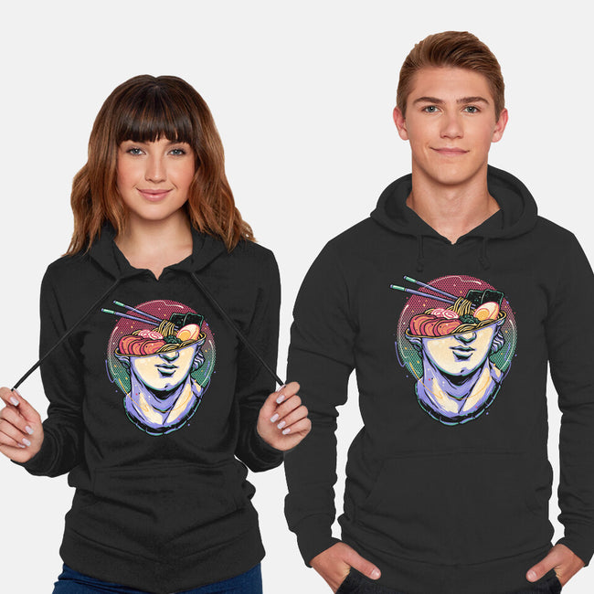 Ramen On My Mind-Unisex-Pullover-Sweatshirt-glitchygorilla