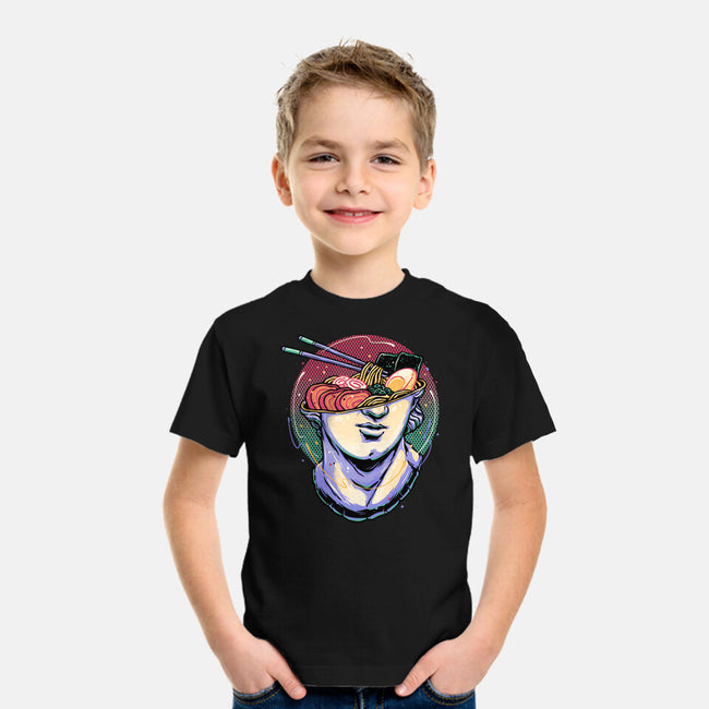 Ramen On My Mind-Youth-Basic-Tee-glitchygorilla