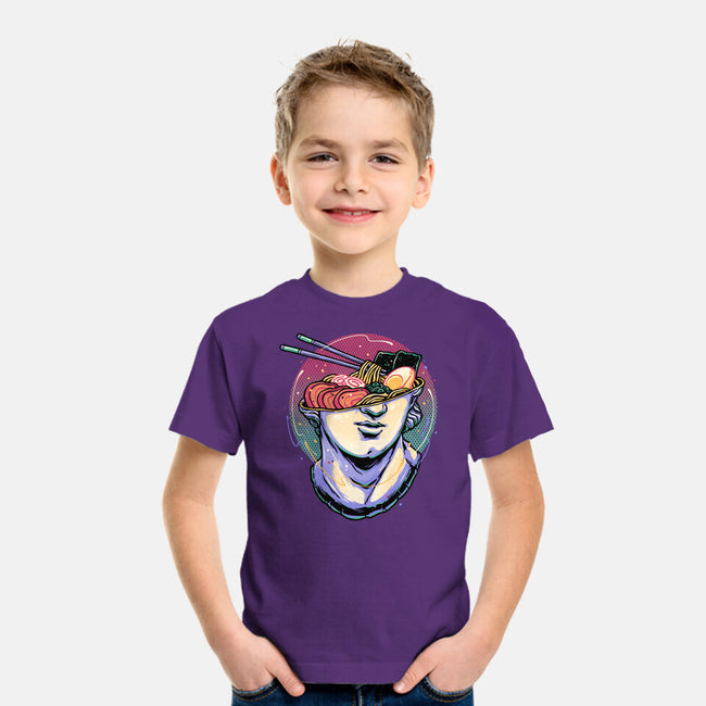 Ramen On My Mind-Youth-Basic-Tee-glitchygorilla