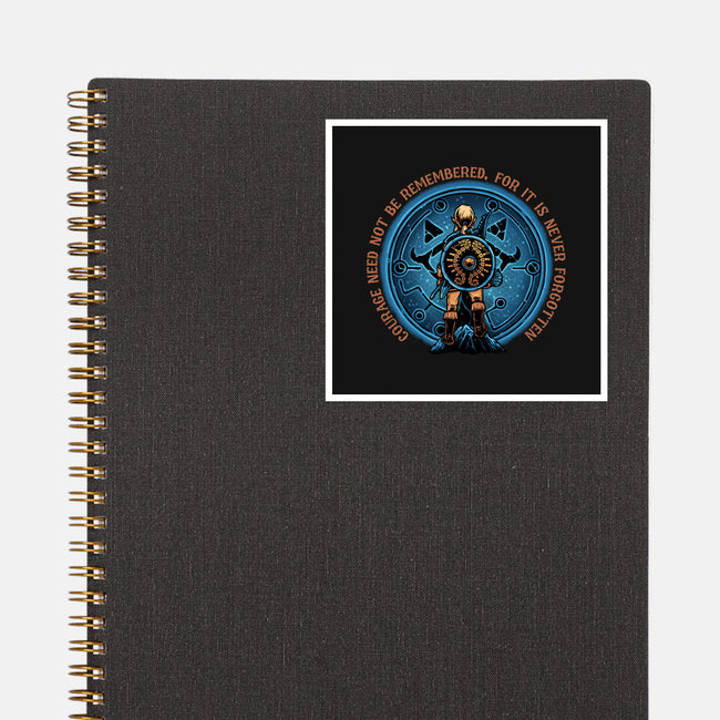 Courage From Within-None-Glossy-Sticker-glitchygorilla