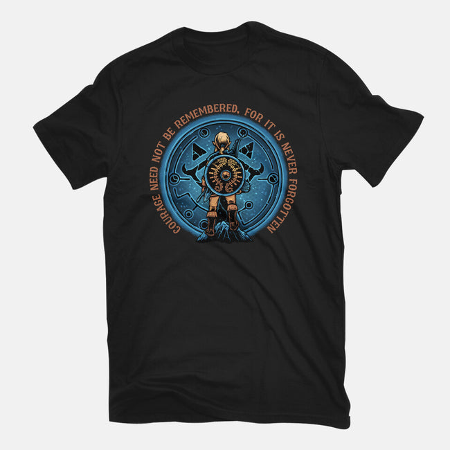 Courage From Within-Unisex-Basic-Tee-glitchygorilla