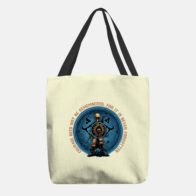Courage From Within-None-Basic Tote-Bag-glitchygorilla