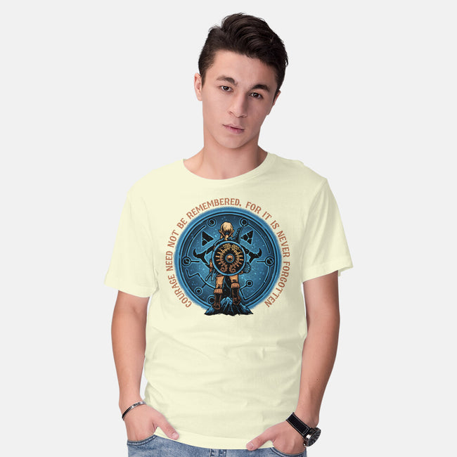 Courage From Within-Mens-Basic-Tee-glitchygorilla