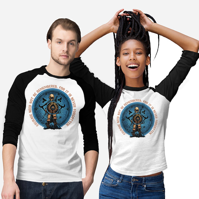 Courage From Within-Unisex-Baseball-Tee-glitchygorilla