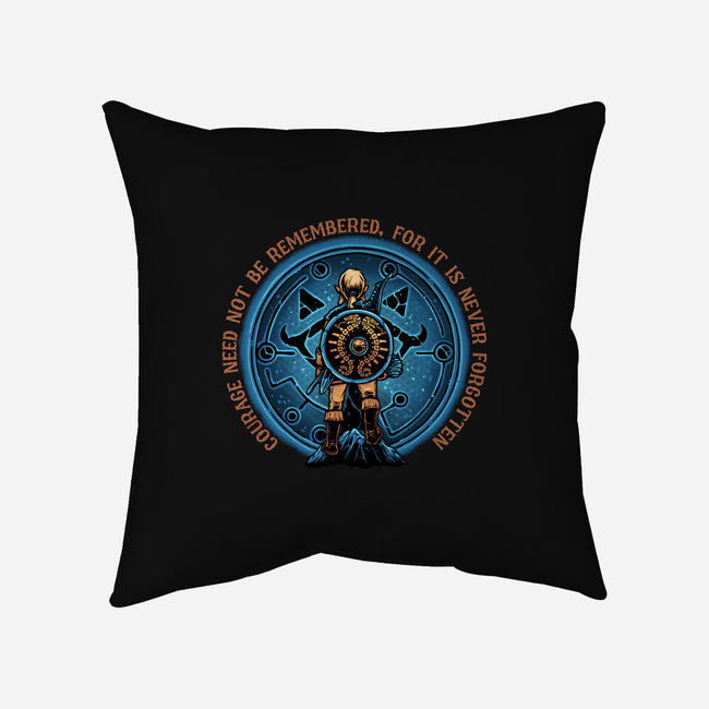 Courage From Within-None-Removable Cover w Insert-Throw Pillow-glitchygorilla