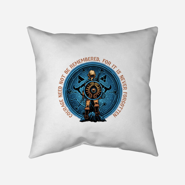 Courage From Within-None-Removable Cover w Insert-Throw Pillow-glitchygorilla