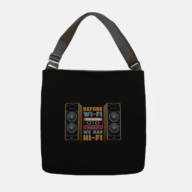 Before WiFi-None-Adjustable Tote-Bag-glitchygorilla