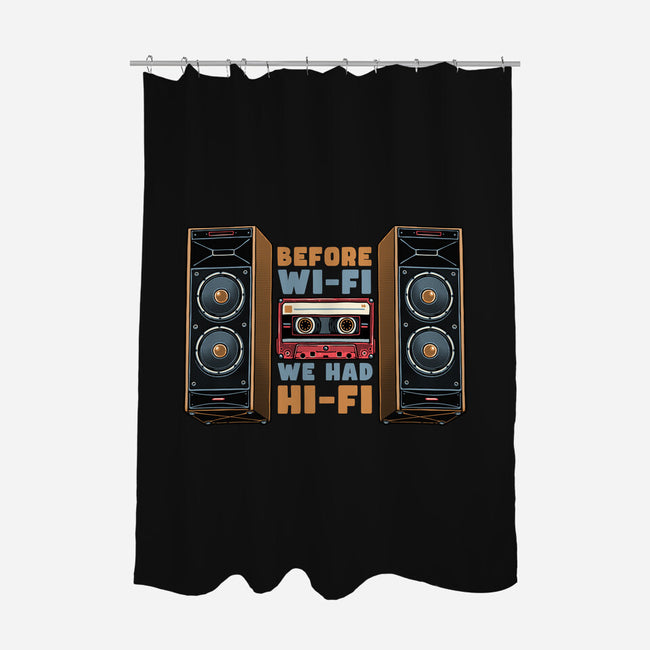Before WiFi-None-Polyester-Shower Curtain-glitchygorilla