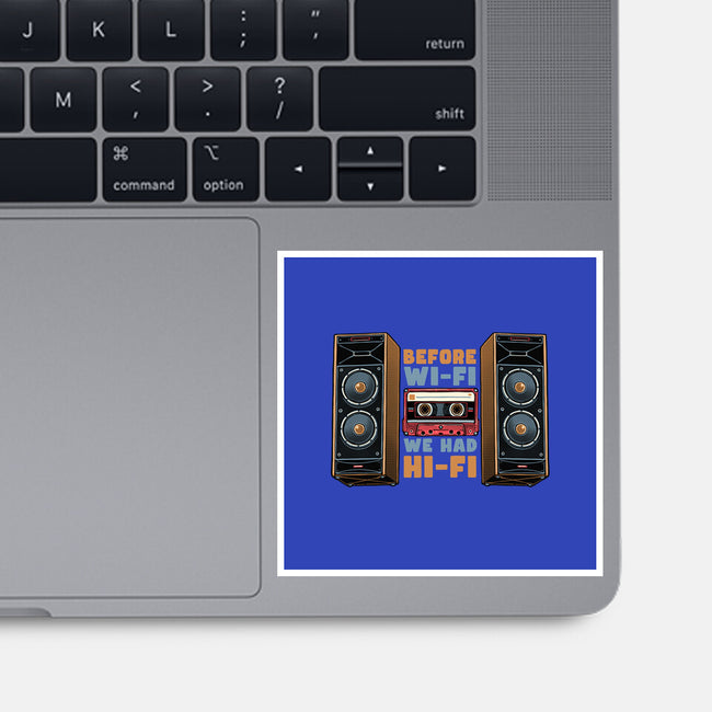 Before WiFi-None-Glossy-Sticker-glitchygorilla