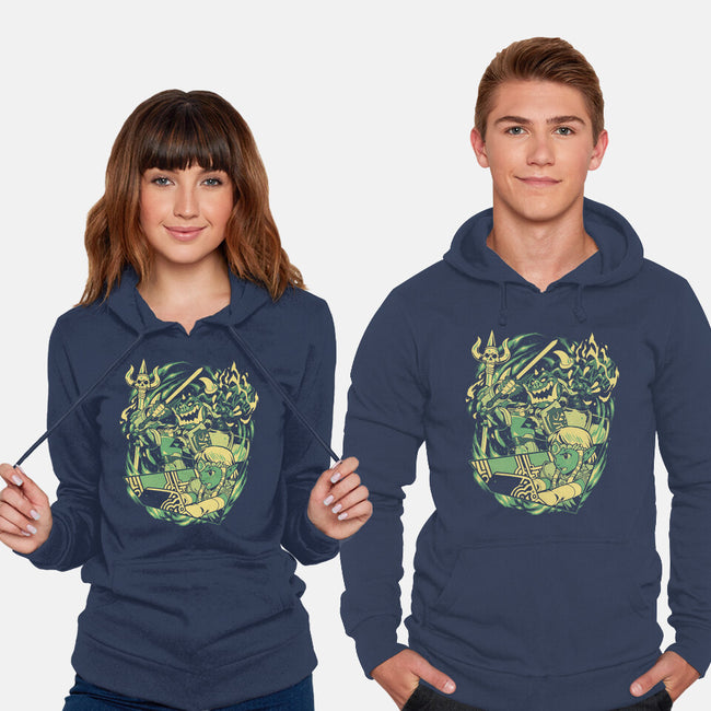 Giant Time Hero-Unisex-Pullover-Sweatshirt-Estudio Horta