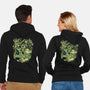 Giant Time Hero-Unisex-Zip-Up-Sweatshirt-Estudio Horta