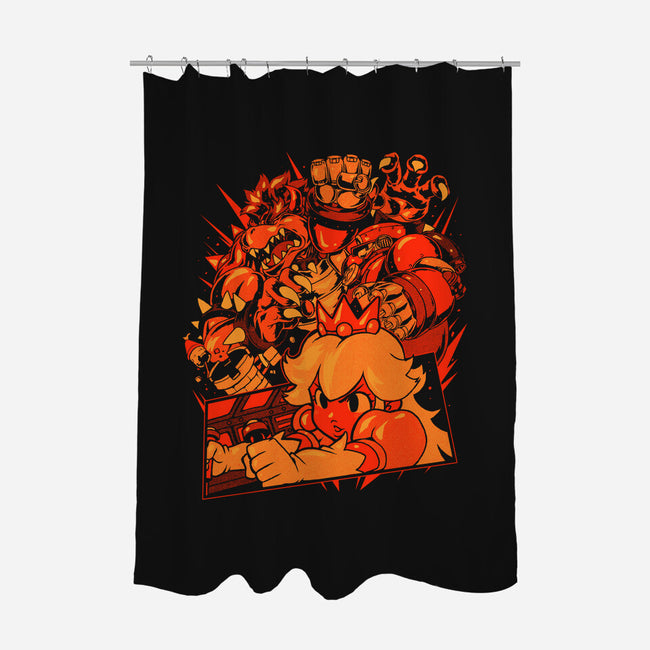 Giant Plumber-None-Polyester-Shower Curtain-Estudio Horta