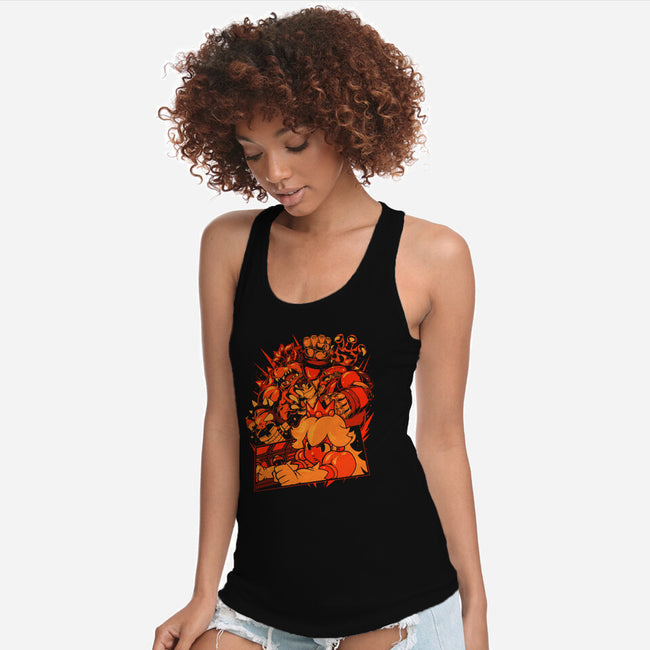 Giant Plumber-Womens-Racerback-Tank-Estudio Horta