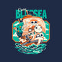 Blue Sea Cruise-Mens-Heavyweight-Tee-Estudio Horta