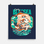 Blue Sea Cruise-None-Matte-Poster-Estudio Horta