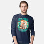 Blue Sea Cruise-Mens-Long Sleeved-Tee-Estudio Horta
