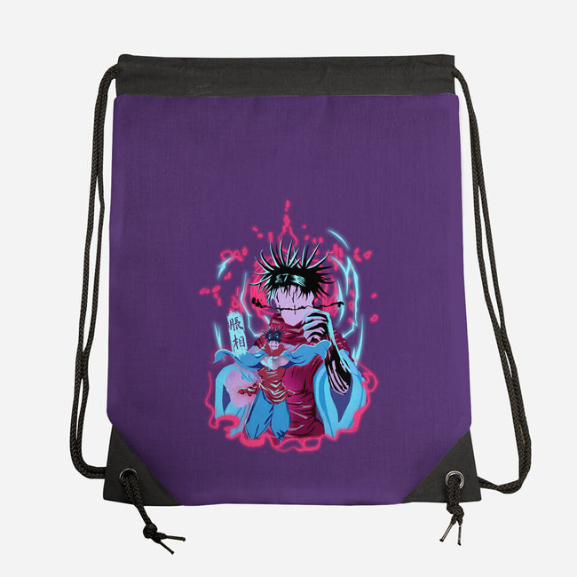 Choso-None-Drawstring-Bag-Afire