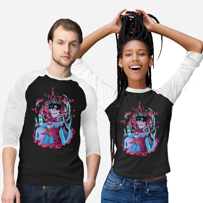 Choso-Unisex-Baseball-Tee-Afire