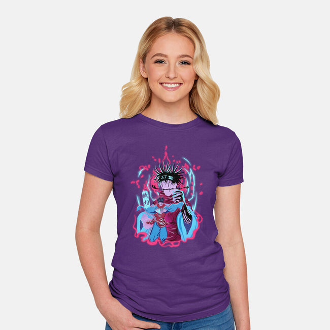 Choso-Womens-Fitted-Tee-Afire