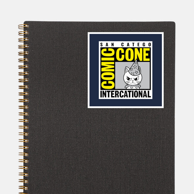 Comic Cone-None-Glossy-Sticker-imisko