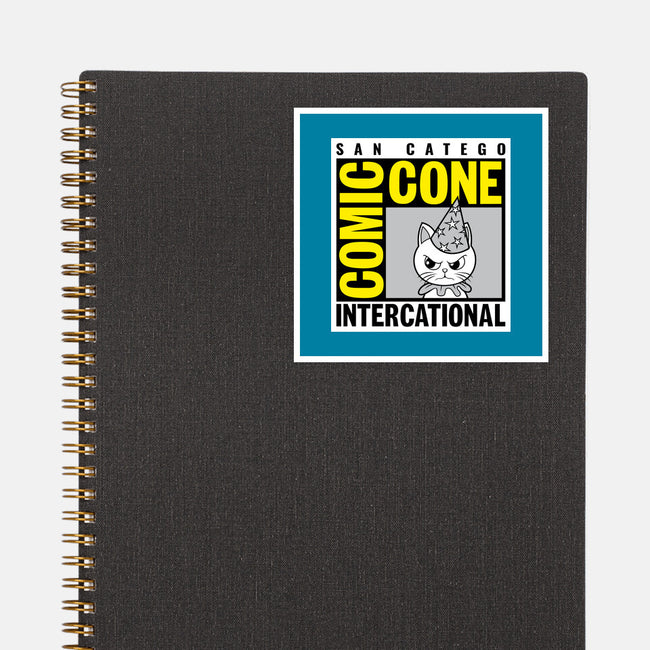 Comic Cone-None-Glossy-Sticker-imisko