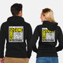Comic Cone-Unisex-Zip-Up-Sweatshirt-imisko