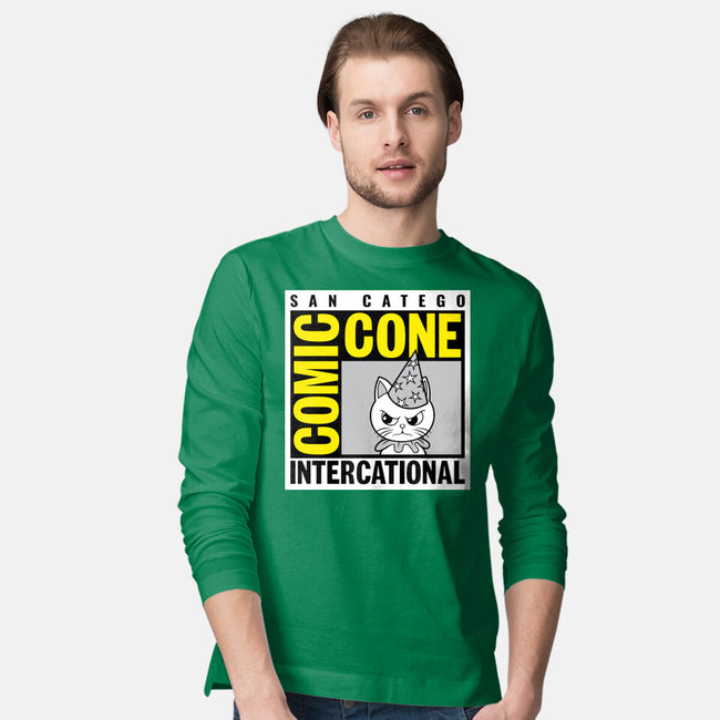 Comic Cone-Mens-Long Sleeved-Tee-imisko