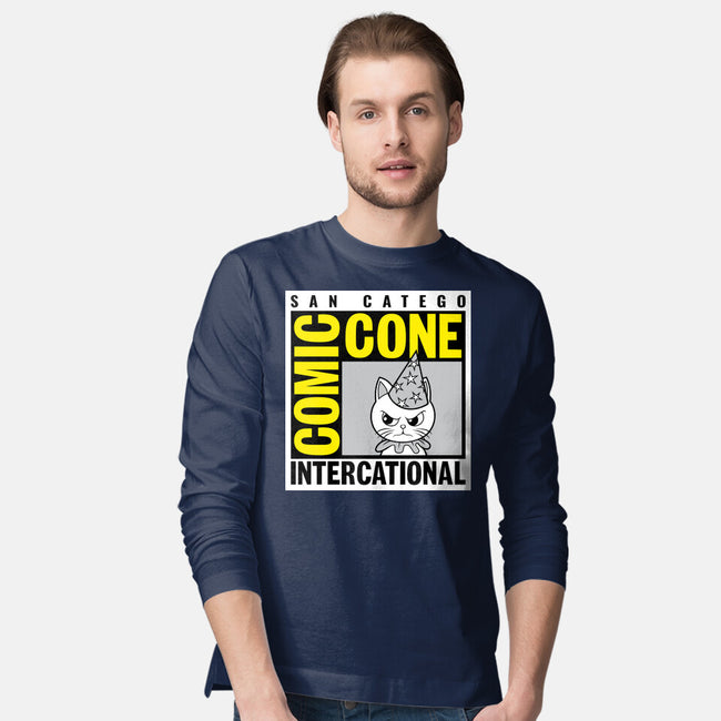 Comic Cone-Mens-Long Sleeved-Tee-imisko