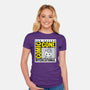 Comic Cone-Womens-Fitted-Tee-imisko