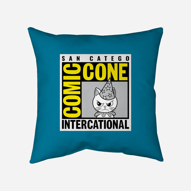 Comic Cone-None-Removable Cover w Insert-Throw Pillow-imisko