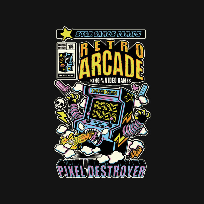 King Of The Video Games-Womens-Basic-Tee-FernandoSala