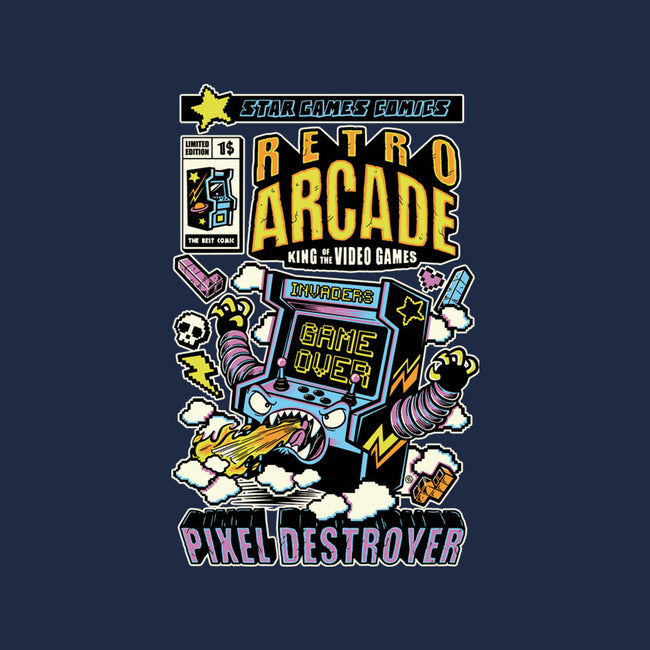 King Of The Video Games-Womens-Fitted-Tee-FernandoSala