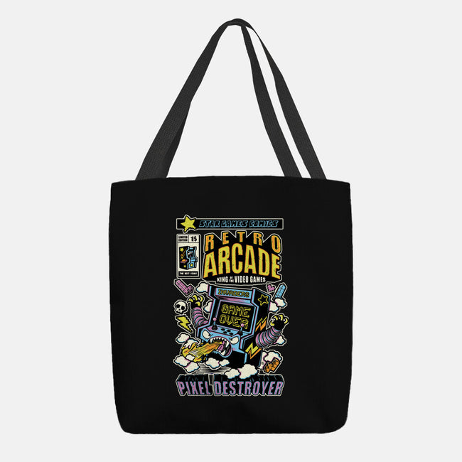 King Of The Video Games-None-Basic Tote-Bag-FernandoSala