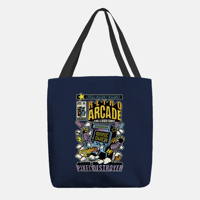 King Of The Video Games-None-Basic Tote-Bag-FernandoSala